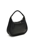 Chloé Marcie Leather Shoulder Bag - Black