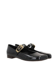 Chloé Black Leather Mary Jane Shoes