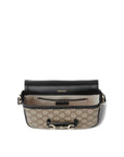 Gucci GG Monogram Leather Shoulder Bag