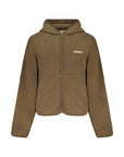 Guess Jeans Brown Hooded Jacket
