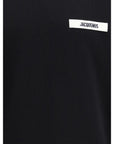 Jacquemus Cotton Hoodie - Black