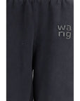 Alexander Wang Black Cotton Jogger-Sweatpants