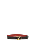 Valentino Garavani VLogo Leather Belt