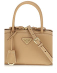 Prada Small Leather Top-Handle Handbag