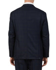 Brunello Cucinelli Checkered Wool Blazer & Pants - Two-Piece Suit - Blue