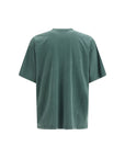 Balenciaga Sage Green Cotton T-Shirt