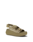Chloé Nama Leather Platform Sandals