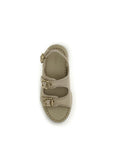 Chloé Nama Leather Platform Sandals