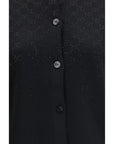 Gucci GG Black Wool Cardigan