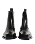 Dolce & Gabbana Leather Ankle Boots - Black