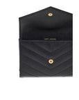 Saint Laurent Cassandre Matelassé Small Envelope Wallet