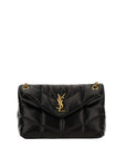 Saint Laurent LouLou Puffer Small Shoulder Bag - Black