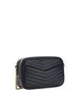 Saint Laurent Lou Black Leather Bag