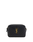 Saint Laurent LouLou Black Leather Shoulder Bag