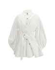 Zimmermann Rebellion White Mini Dress
