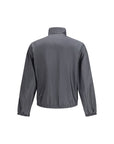 Prada Gray/Grey Re-Nylon High Collar Jacket