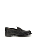 Prada Black Leather Loafers
