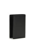Saint Laurent Cassandre Logo Bifold Leather Wallet - Black