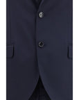 Lardini Virgin Wool Blazer & Pants - Full Suit - Deep Blue