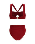Zimmermann Daylight Bordeaux Bikini