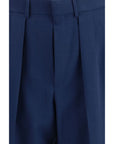 Tom Ford Wool Dress Pants - Blue