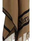 Max Mara Wool Poncho - Warm Beige