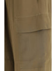 Petar Petrov Nomad Code Silk Tapered Cargo Pants