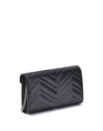 Gucci GG Marmont Leather Wallet With Chain