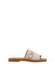 Chloé Logo Flat Sandals