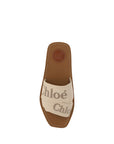 Chloé Logo Flat Sandals
