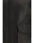Saint Laurent Black Leather Jacket