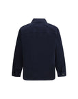 Saint Laurent Indigo Blue Denim Overshirt