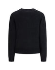 Ganni Raspberry Graphic Sweater - Gray/Grey