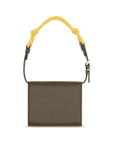Miu Miu Leather Wallet With Rope Strap - Brown
