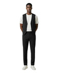 Mulish AB-213 Monetraso Three-Piece Suit - Black