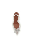 Amina Muaddi Rosie Slingback Heels - White