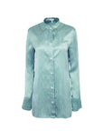 Loewe Longline Striped Silk Shirt