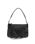 Balenciaga Le City Moto Mini Shoulder Bag - Black