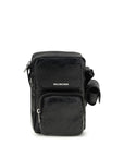 Balenciaga Superbusy Vertical Shoulder Bag - Black