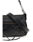 Balenciaga Le City Moto Mini Shoulder Bag - Black