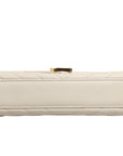 Saint Laurent YSL Envelope Shoulder Bag - Ivory/White