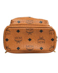 MCM Mini B4540 Visetos Backpack - Terracotta