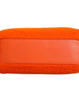 Fendi Leather & Shearling Mini Peekaboo Top Handle Bag - Orange