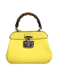 Gucci Lady Lock Top Handle Bag - Limoncello Yellow