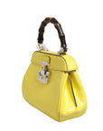 Gucci Lady Lock Top Handle Bag - Limoncello Yellow