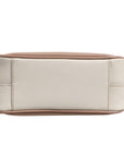 Prada Small Leather Shoulder Bag - Beige/Ivory