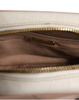 Prada Small Leather Shoulder Bag - Beige/Ivory