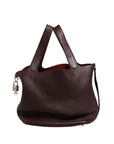 Hermès Picotin Taurillon Clemence Burgundy/Chocolate Handbag