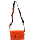 Gucci Horsebit 1955 Enamel Mini Shoulder Bag - Orange