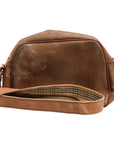 Burberry Emblem Crossbody Bag - Brown and Gold